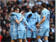 Bóng đá anh, ngoại hạng anh, lịch thi đấu euro 2012, Man City vô đối trên pháo đài Etihad